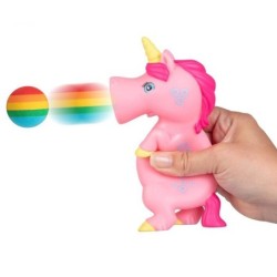 Atirador de bola em forma de unicórnio - brinquedo inquieto - anti-estresse / autismo / alívio da ansiedade