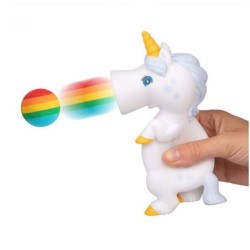 Atirador de bola em forma de unicórnio - brinquedo inquieto - anti-estresse / autismo / alívio da ansiedade