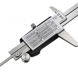 Paquímetro de aço inoxidável - alta precisão - aço inoxidável com display LCD