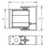25kg / RDS3225 - robot digital servo - arduino - metal gear - with long / short straight U-mountingR/C parts