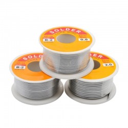 0,6/0,8/1/1,2 - 63/37 núcleo de resina - FLUX 2,0% - fio de estanho - fio de solda - 50g - 100g