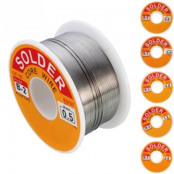 0,6/0,8/1/1,2 - 63/37 núcleo de resina - FLUX 2,0% - fio de estanho - fio de solda - 50g - 100g