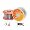 0,6/0,8/1/1,2 - 63/37 núcleo de resina - FLUX 2,0% - fio de estanho - fio de solda - 50g - 100g