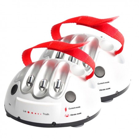 Detector de mentiras com micro choques elétricos - jogo de festa - brinquedo