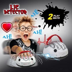 Detector de mentiras com micro choques elétricos - jogo de festa - brinquedo