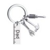 Chaveiro inox com miniferramentas - papai/avô