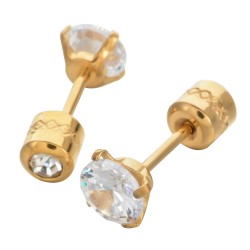 Small stud earrings with crystalEarrings