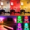 Lâmpada LED - E12 - E14 - RGB - com controle remoto - regulável