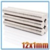 N35 - neodymium magnet - strong round disc - 12mm * 1mmN35