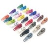 Sliders de metal - para zíper de nylon - 50 peças