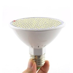 Lâmpada de cultivo de plantas - espectro completo - 200 LED