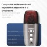 Microfone condensador profissional - com saída para fone de ouvido - USB
