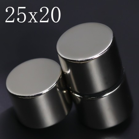 N35 - neodymium magnet - strong round disc - 25mm * 20mmN35