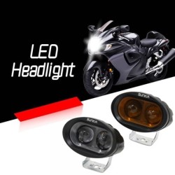 LED motorcycle headlamp - waterproof - 20W - 2000lmLights