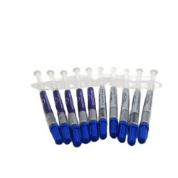 Grey thermal grease - silicone paste - 1gr - 10 piecesCooling paste
