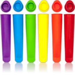 Fabricante de sorvete / pirulito - moldes de silicone - 4 peças