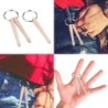 Mini wooden drum sticks - keychainKeyrings