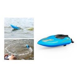 Barco de corrida RC - com controle remoto - brinquedo elétrico