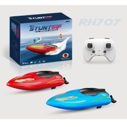 Barco de corrida RC - com controle remoto - brinquedo elétrico