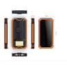 Banco de energia solar - carregador de bateria - USB duplo - à prova d'água - 20000mAh