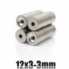 N35 - neodymium magnet - strong round disc - 12mm * 3mm - with 3mm holeN35