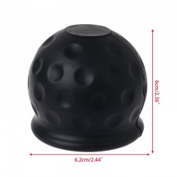 Bola de engate de reboque universal protege a tampa da tampa - 50 mm