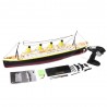 NQD 757 1/325 2.4G 80cm - Titanic RC boat - navio elétrico com luz - brinquedo RTR