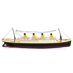 NQD 757 1/325 2.4G 80cm - Titanic RC boat - navio elétrico com luz - brinquedo RTR