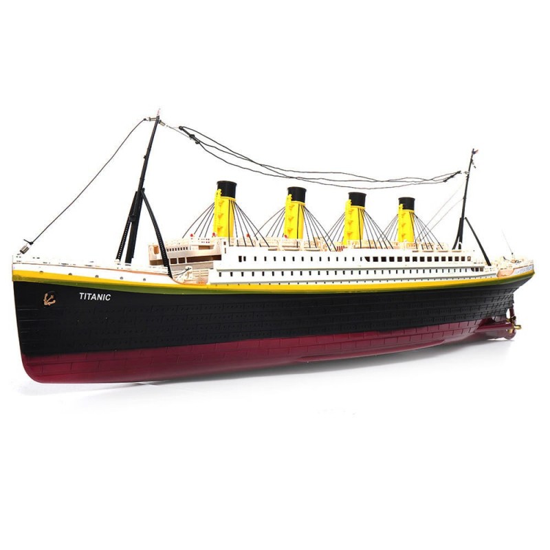 NQD 757 1/325 2.4G 80cm - Titanic RC boat - navio elétrico com luz - brinquedo RTR