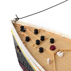 NQD 757 1/325 2.4G 80cm - Titanic RC boat - navio elétrico com luz - brinquedo RTR