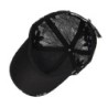 Summer baseball cap - flowery lace / butterflyHats & Caps