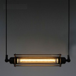 Estilo industrial - luminária de teto vintage de ferro