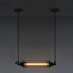 Estilo industrial - luminária de teto vintage de ferro