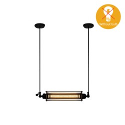 Estilo industrial - luminária de teto vintage de ferro
