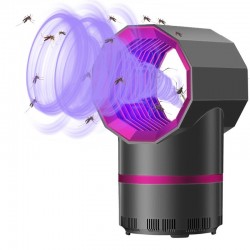 Assassino elétrico de mosquitos - toque inteligente - lâmpada UV / ventilador - USB