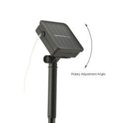 Solar - fio de LED - luzes de fada - à prova d'água - decoração de Natal ao ar livre - 10m - 20m