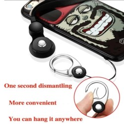 Suporte para telefone - com alça de pescoço / fivela de anel - destacável