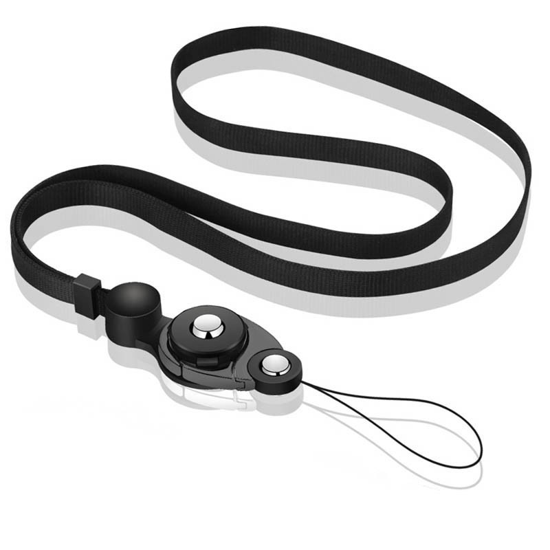 Suporte para telefone - com alça de pescoço / fivela de anel - destacável