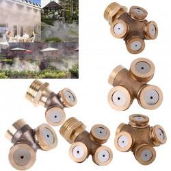 Sistema de rega de jardim - bico de pulverização - aspersor automático - cobre