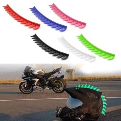 Decoração de capacete de motocicleta - pontas reflexivas