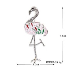 broche de guindaste de cristal