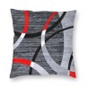 Red / black / white cushion cover - 45 cm * 45 cmCushion covers