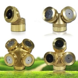 Pulverizador de jardim de latão - bico - adaptador