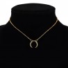 Half moon pendant necklaceNecklaces