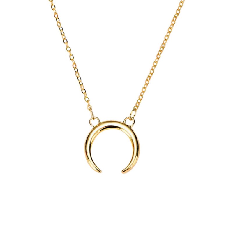 Half moon pendant necklaceNecklaces