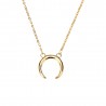 Half moon pendant necklaceNecklaces