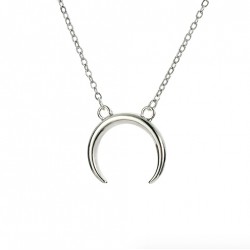 Half moon pendant necklaceNecklaces