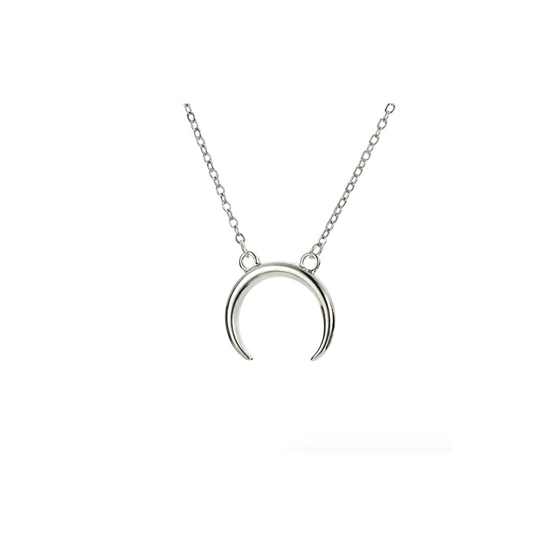 Half moon pendant necklaceNecklaces