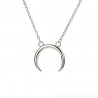 Half moon pendant necklaceNecklaces