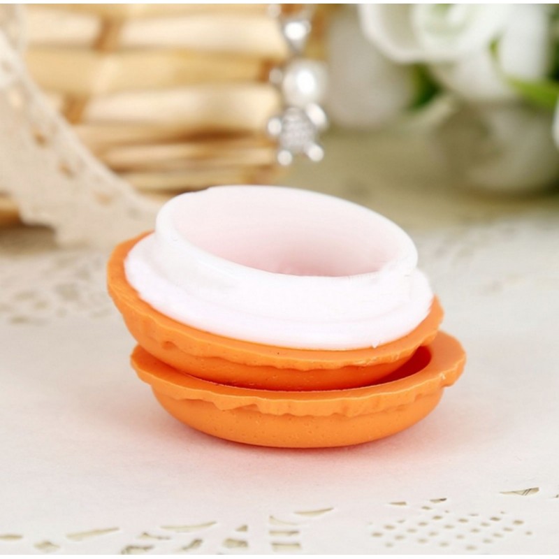 Organizador de joias - caixa de armazenamento - forma de mini macarons